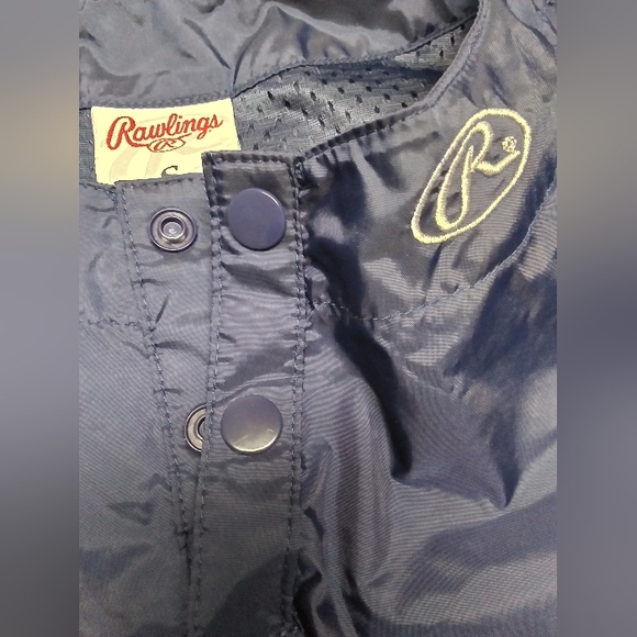 Rawlings Blue Nylon Pullover with Drawstring Waist - Picture 6 of 6
